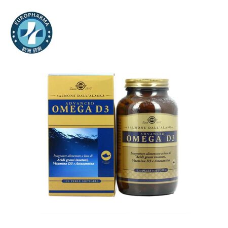 Solgar Advanced Omega D3 120 perle