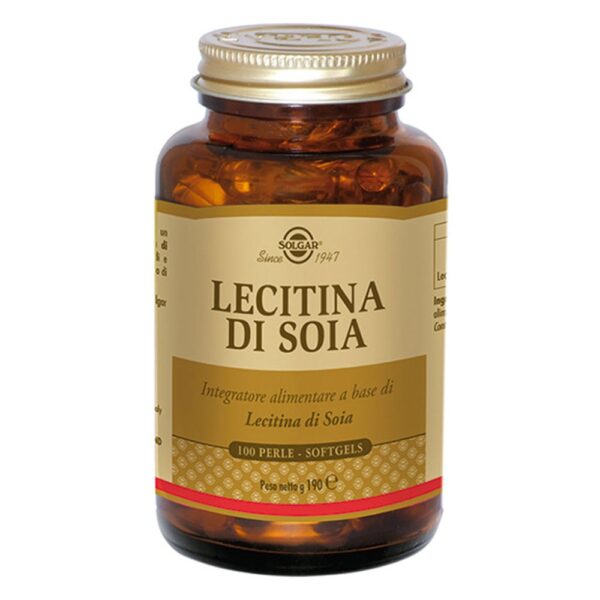 Solgar LECITINA DI SOIA 100 perle