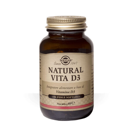Solgar Natural Vita D3 100 Perle