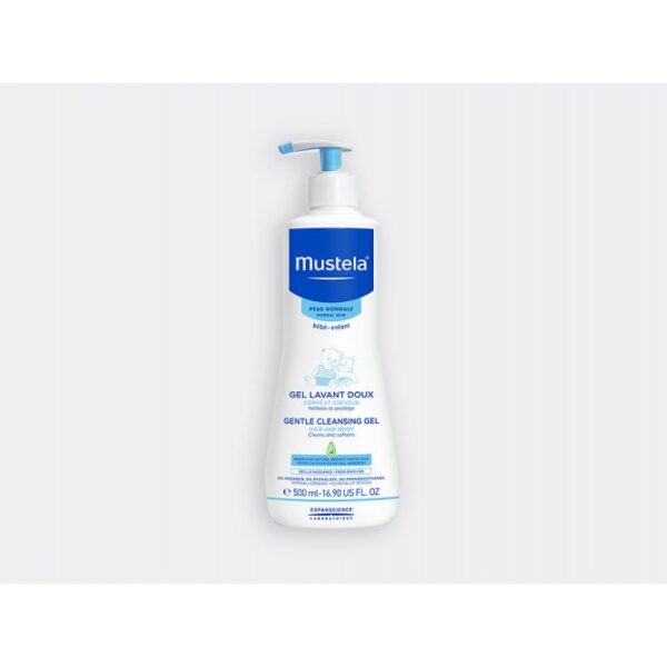 Mustela Gentle Cleansing Gel hair and body 500ml