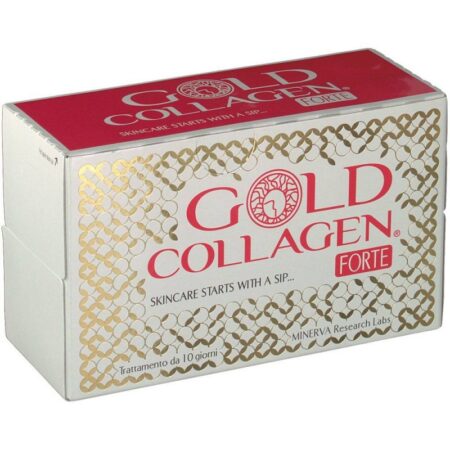 Gold Collagen Forte Integratore Antiage 10 Flaconcini