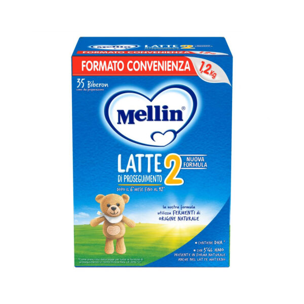 Mellin 2 latte polvere 1.2kg