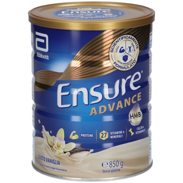 Ensure Advance Formula Nutrivigor Vaniglia 850g