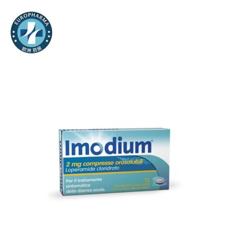 Imodium 2mg diarrea 12 capsule molli