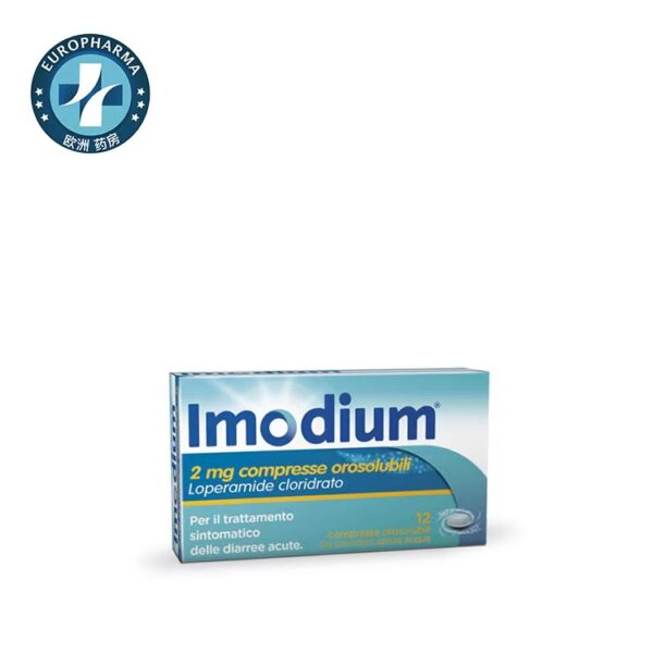 Imodium 2mg diarrea 12 capsule molli