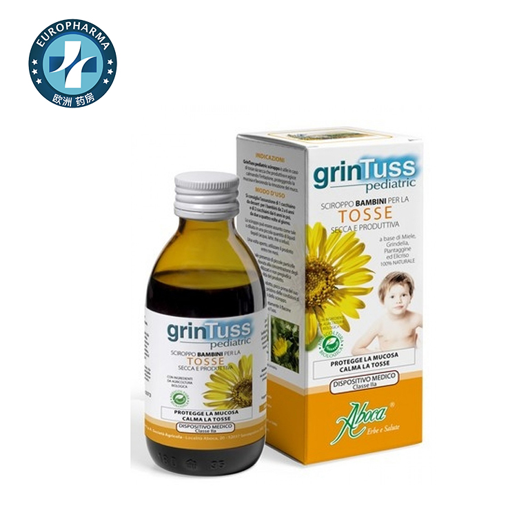 Aboca GrinTuss Pediatric Sciroppo 180g