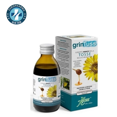 Aboca grinTuss Sciroppo Adulti TOSSE SECCA E GRASSA 180g