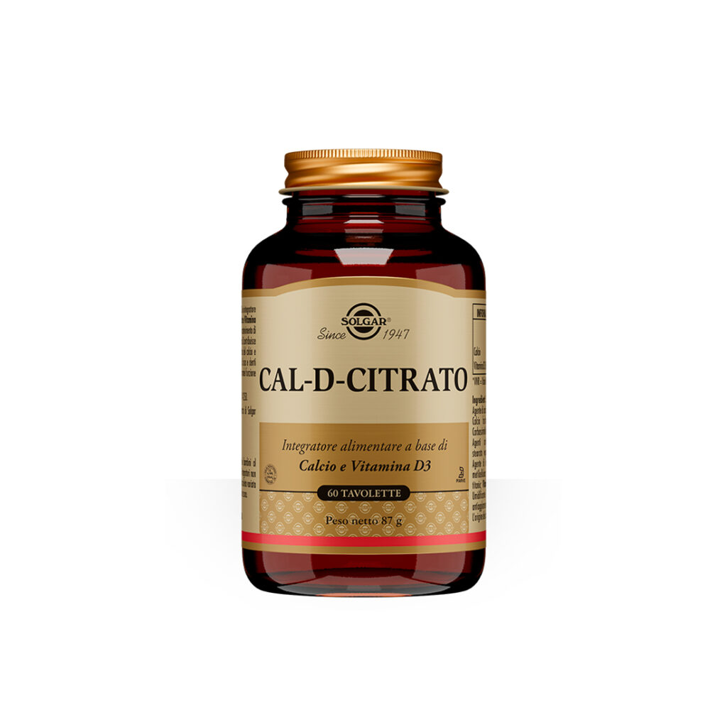 SOLGAR CAL-D-CITRATO 60 tavolette