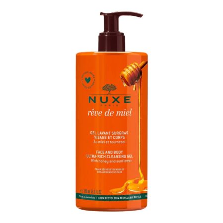 NUXE Gel viso e corpo Rêve de Miel 750 ml