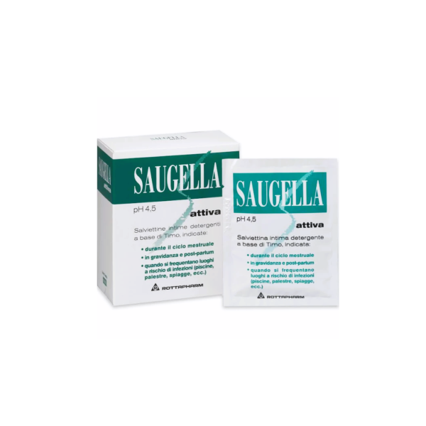 Saugella Attiva Salviettine Intime